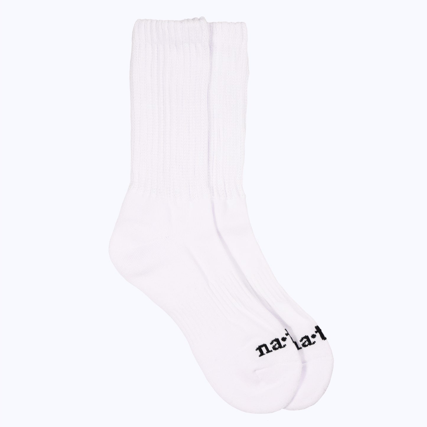 strider socks in white