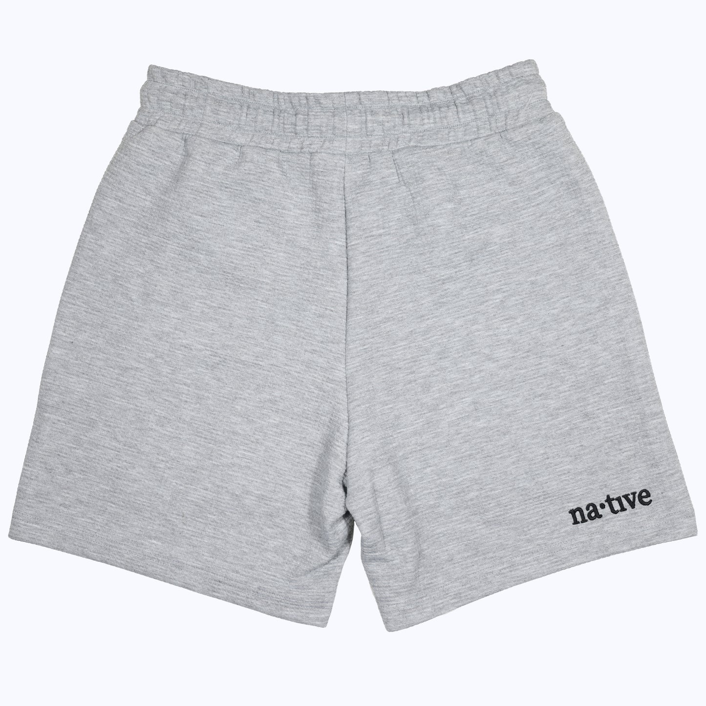 waffle shorts in heather gray