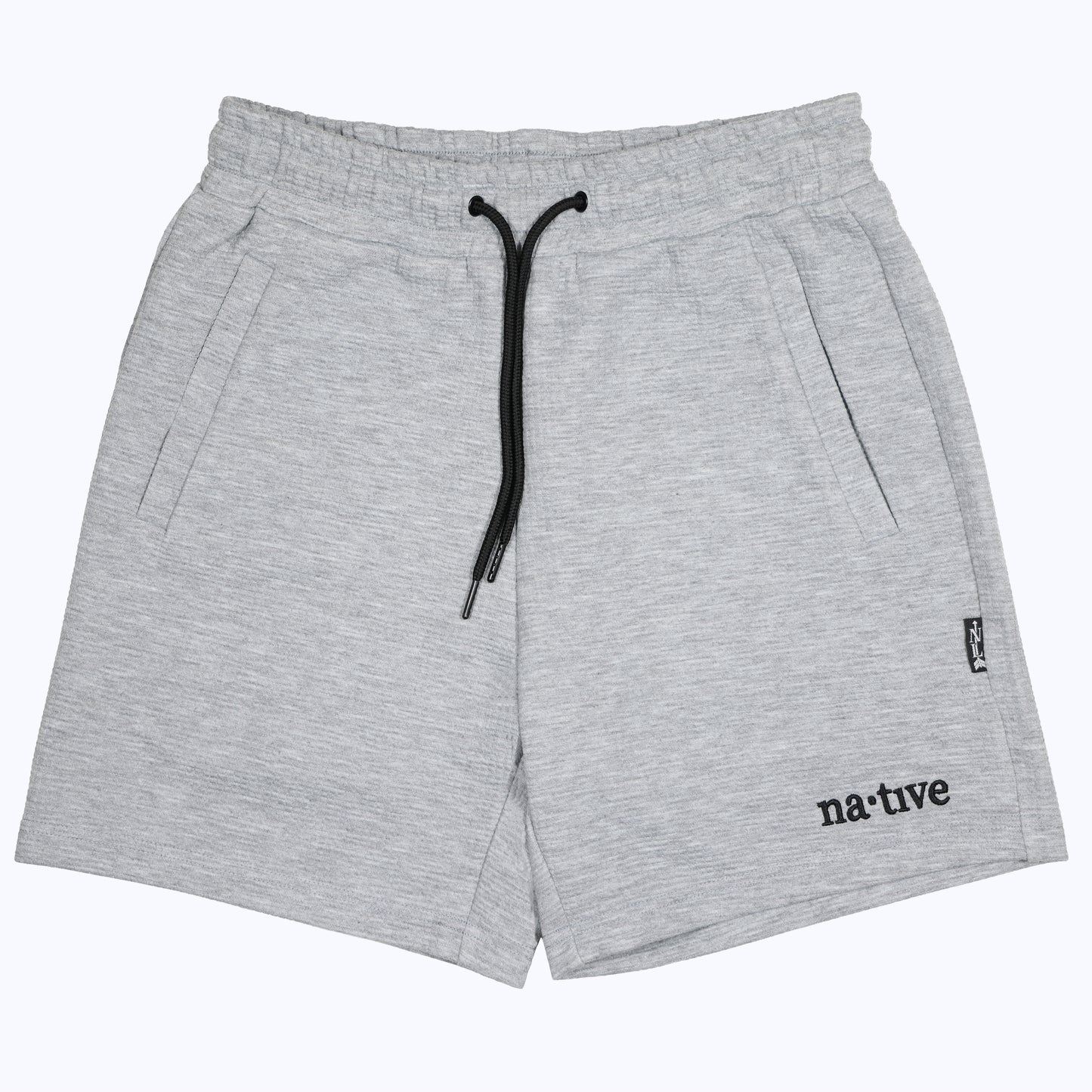 waffle shorts in heather gray