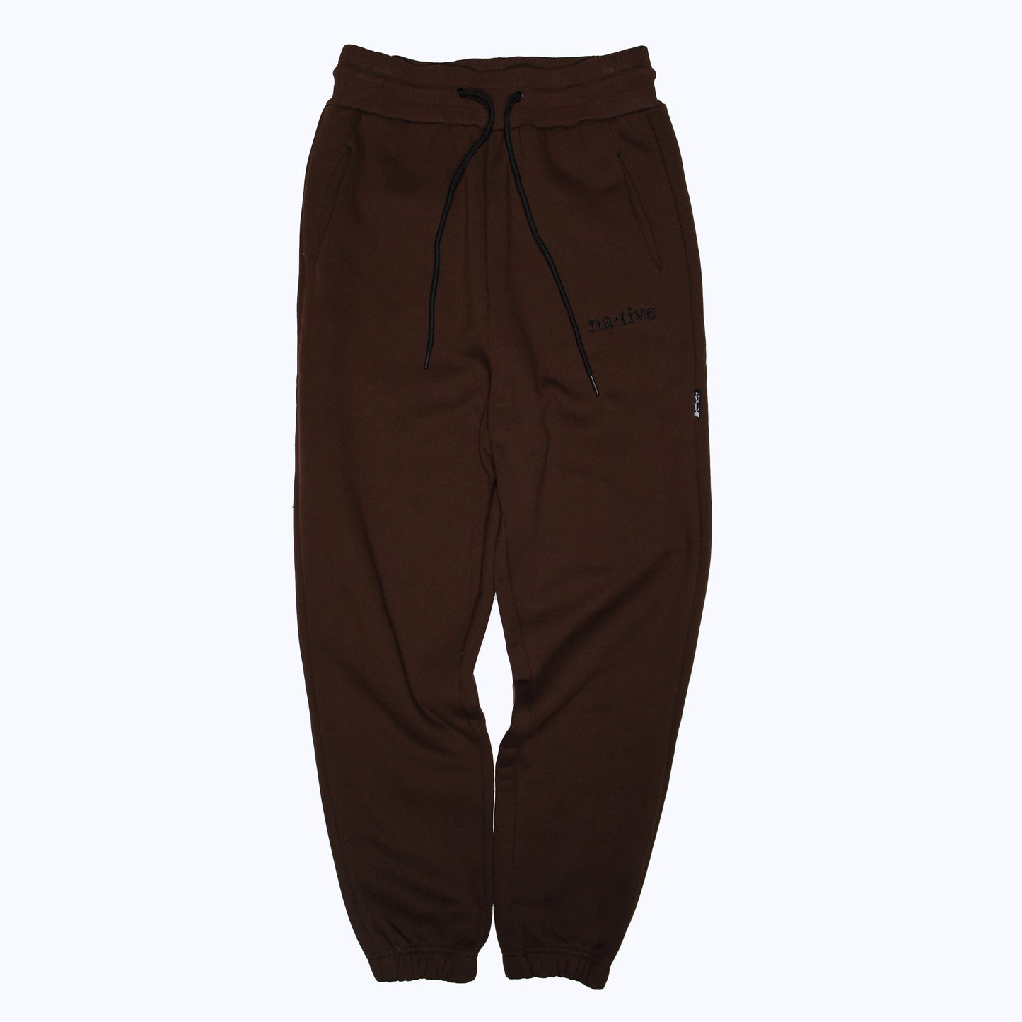 sweatpants in chocolate