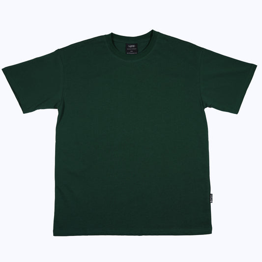heavyweight blank tee in forest green