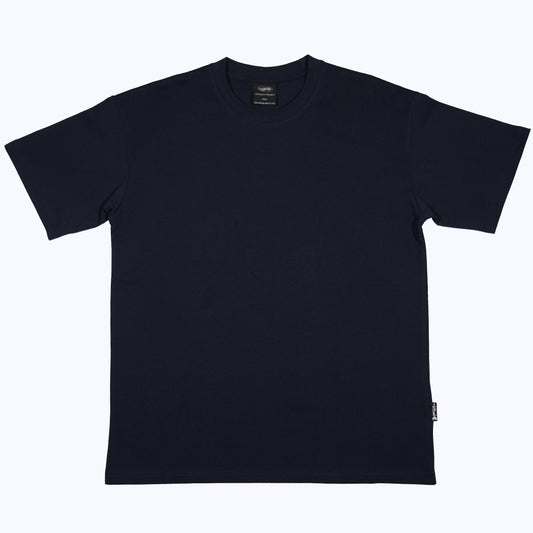 heavyweight blank tee in navy