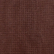 vintage faded zip-up thermal hoodie in chocolate