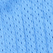 pleated mesh shorts in baby blue