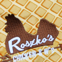 roszko’s chicken & w’s velour shorts in belgian waffle (men's)