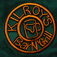 velour shorts in forest green/gold with kilroys on kirkwood