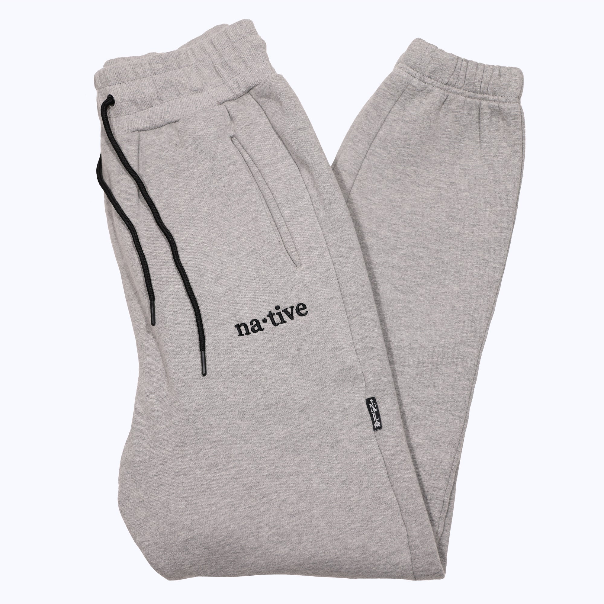 sweatpants in heather gray