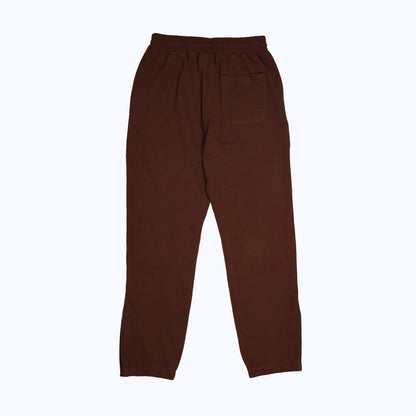 thermal sweatpants in chocolate