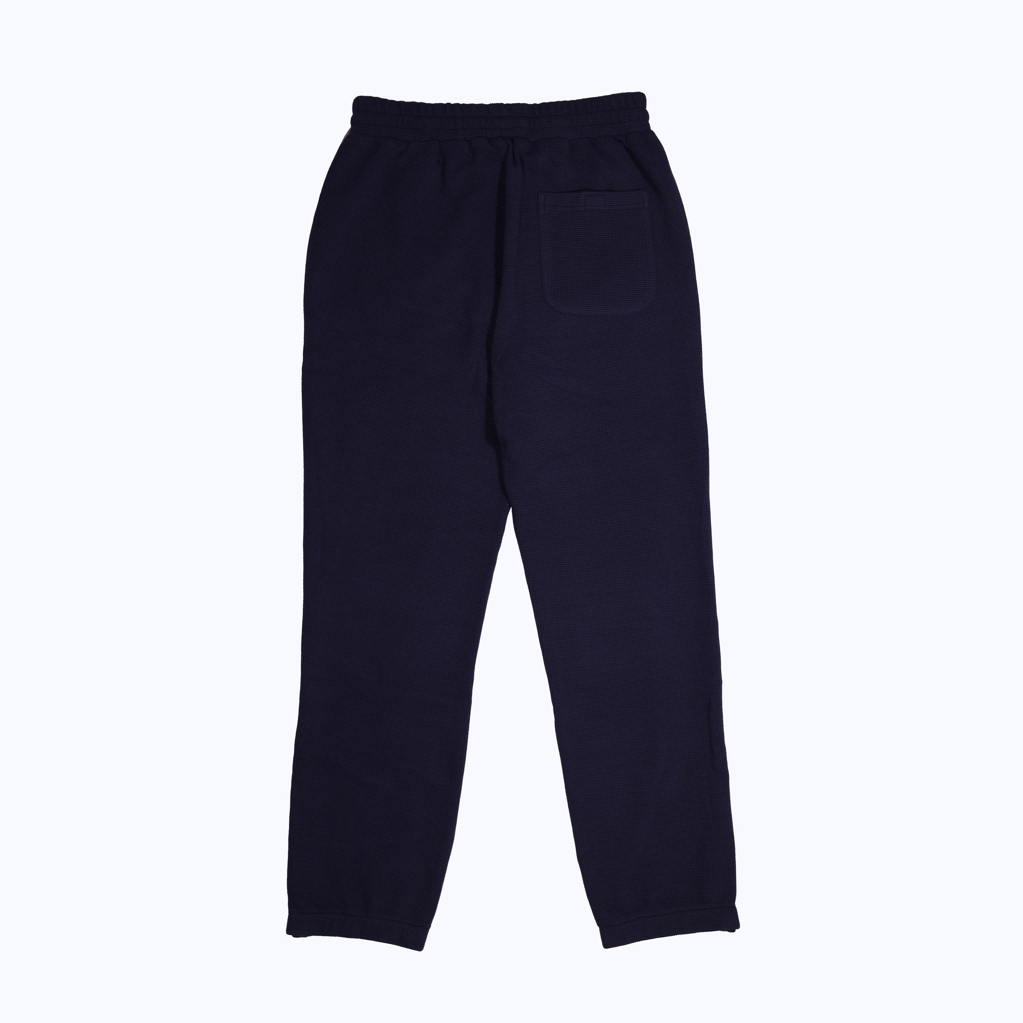 thermal sweatpants in midnight blue