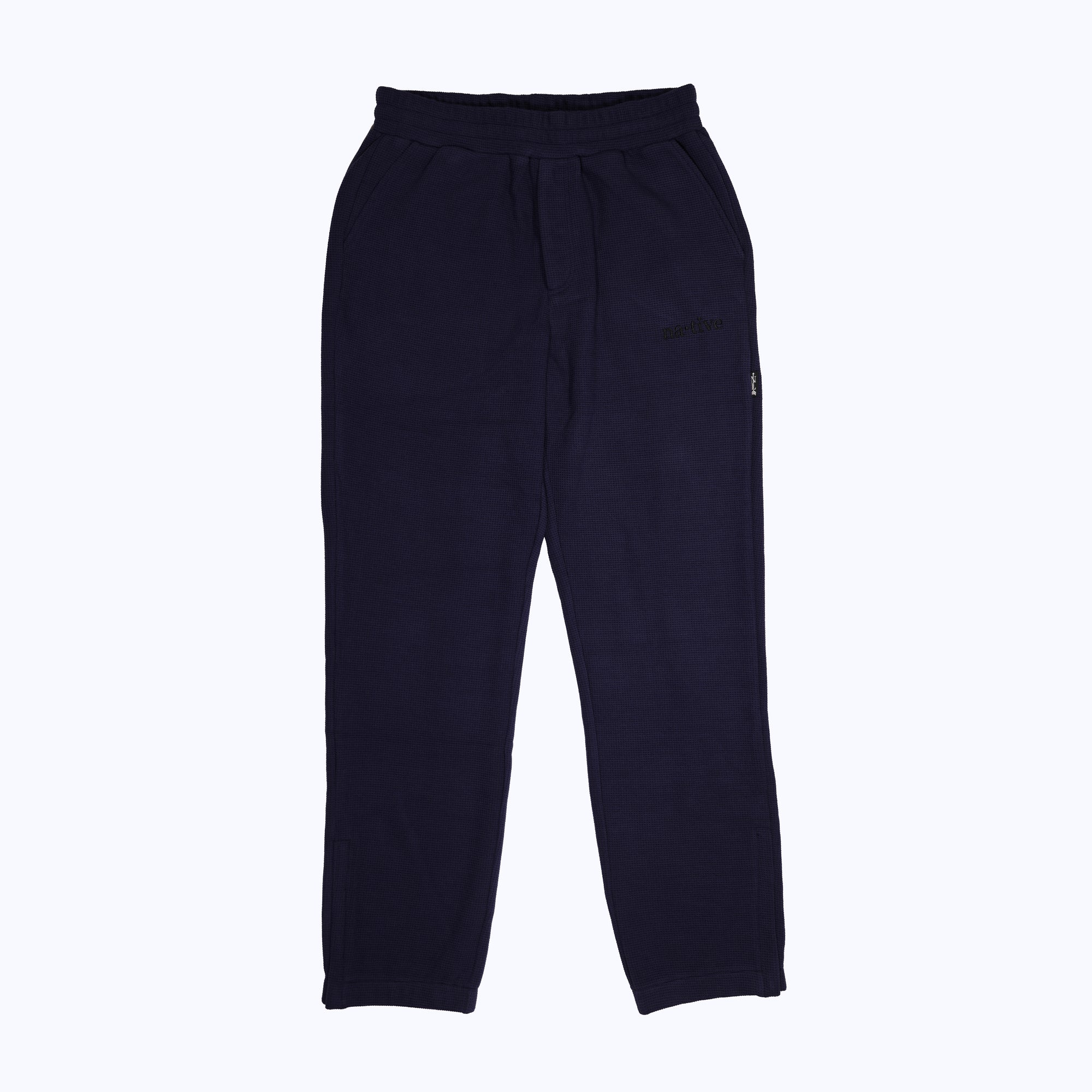thermal sweatpants in midnight blue
