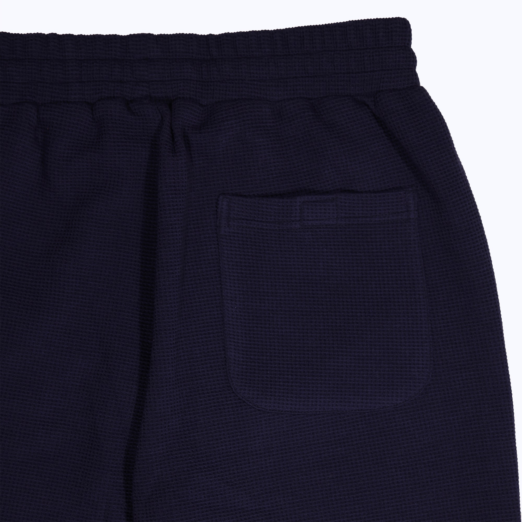 thermal sweatpants in midnight blue