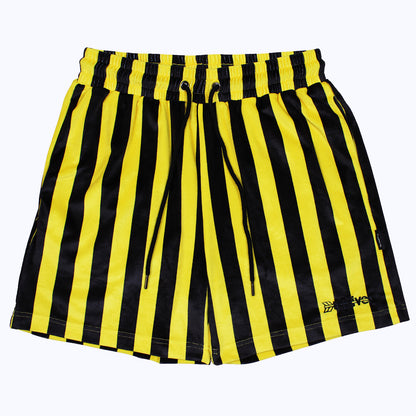 dortmund velour shorts (home)