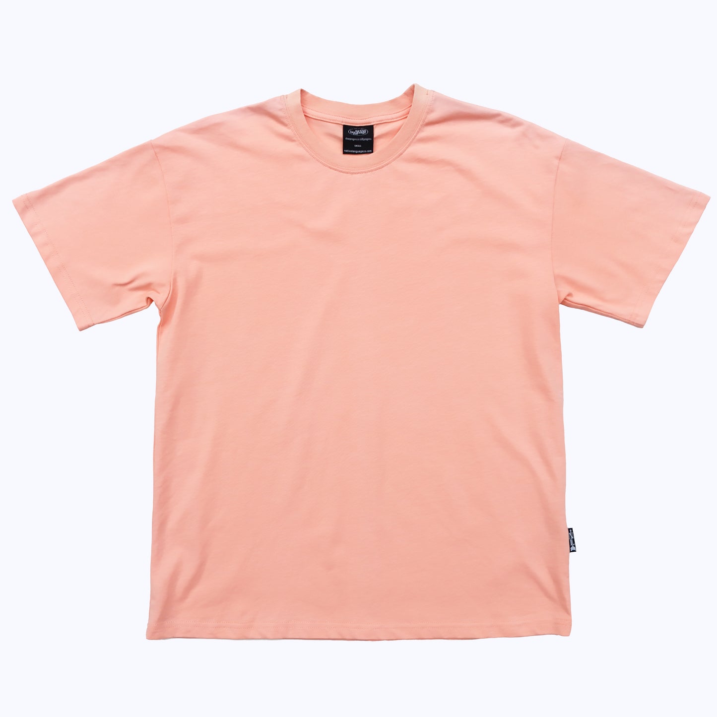 heavyweight blank tee in daylight