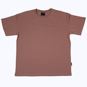 heavyweight blank tee in clay