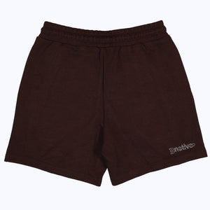 waffle shorts in espresso