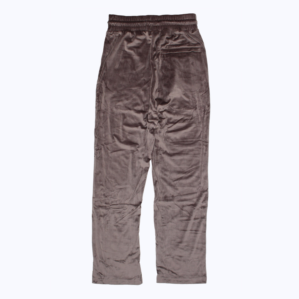 velour sweatpants in cocoa butter