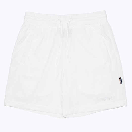 velvet shorts in whiteout