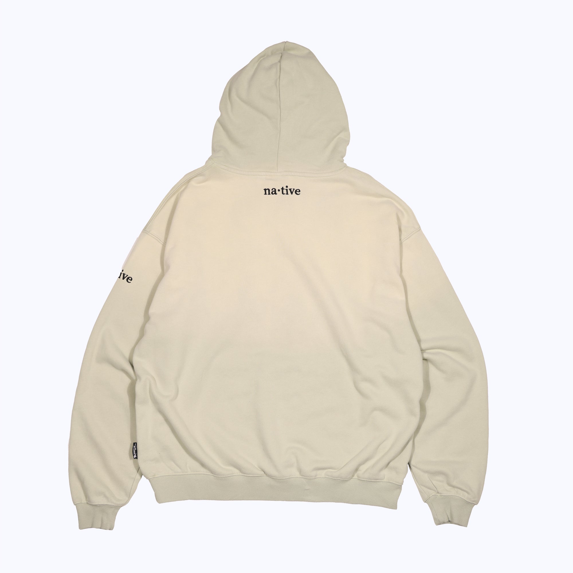vintage faded hoodie in pistachio