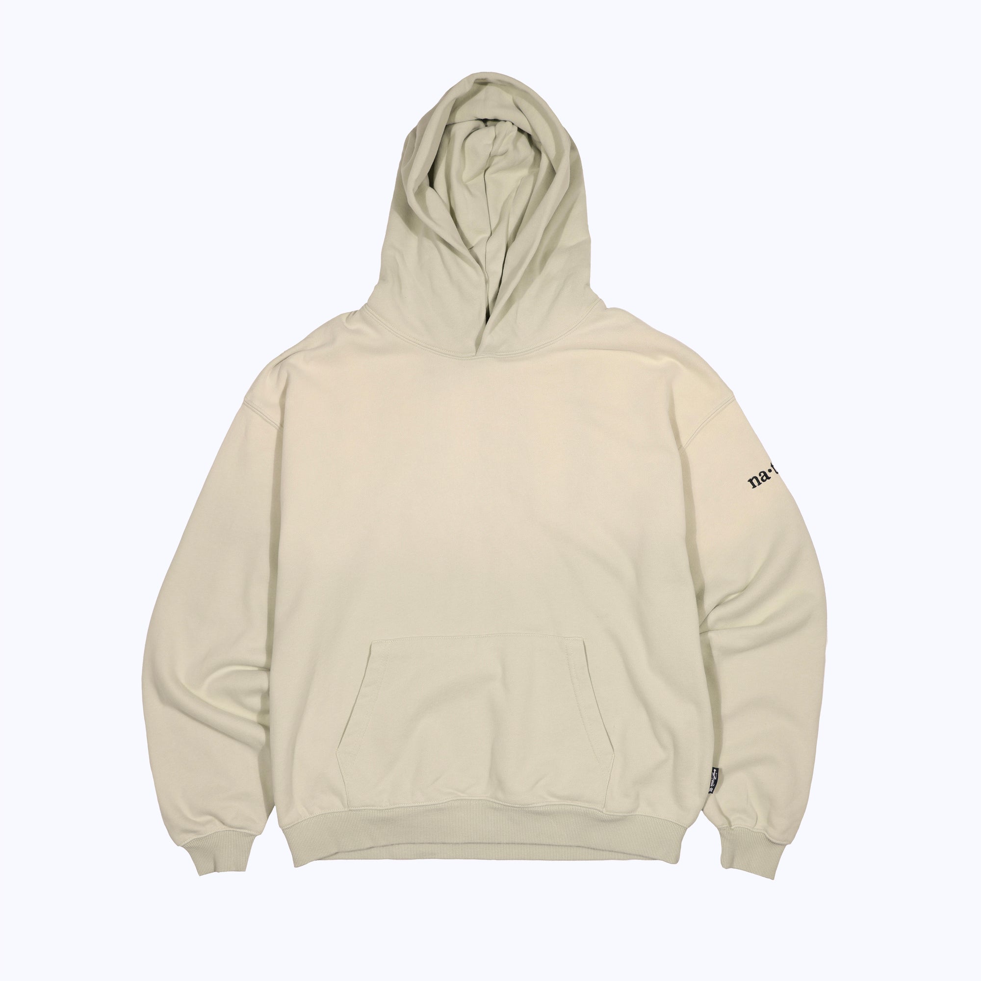vintage faded hoodie in pistachio