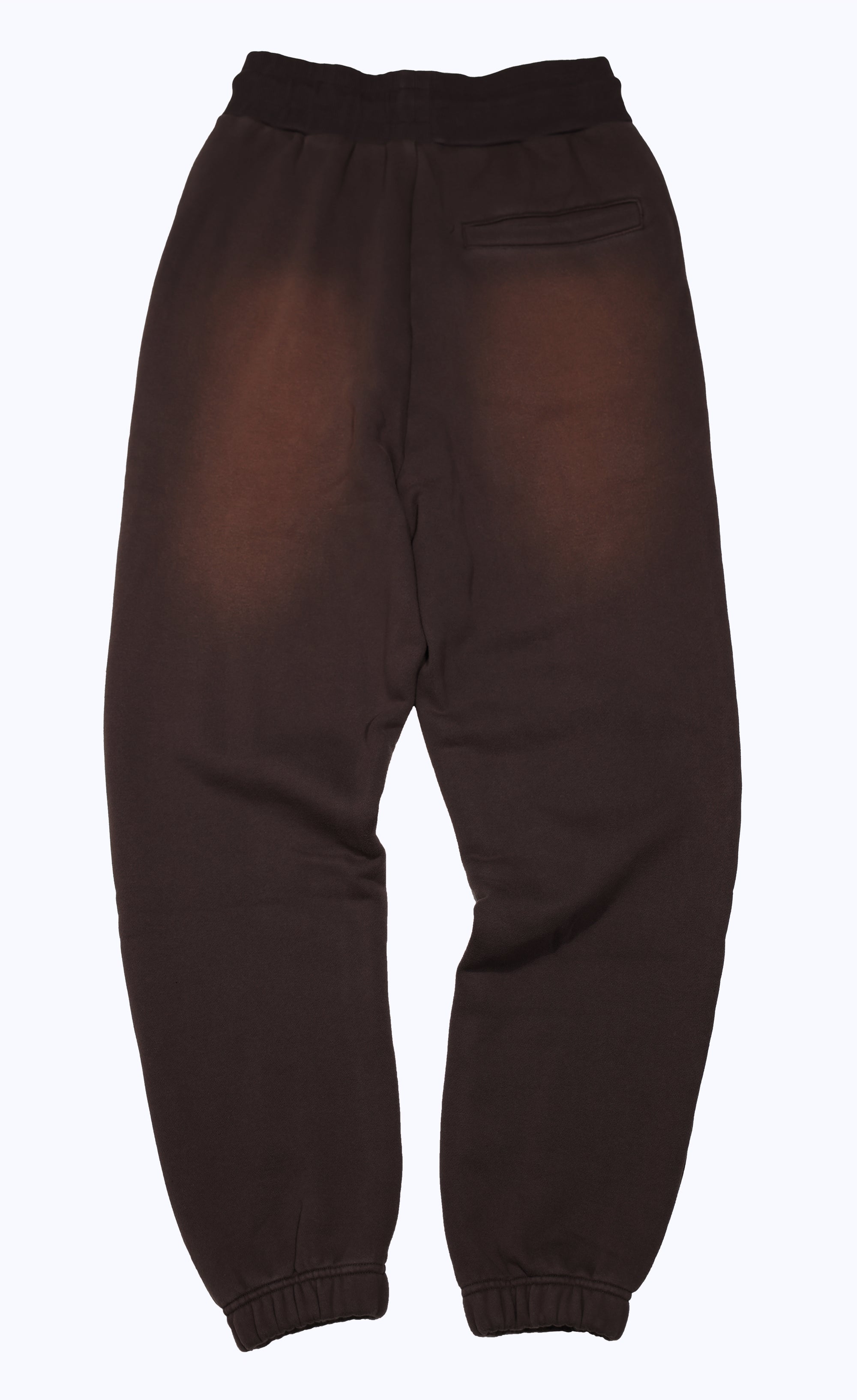 vintage faded sweatpants in charcoal