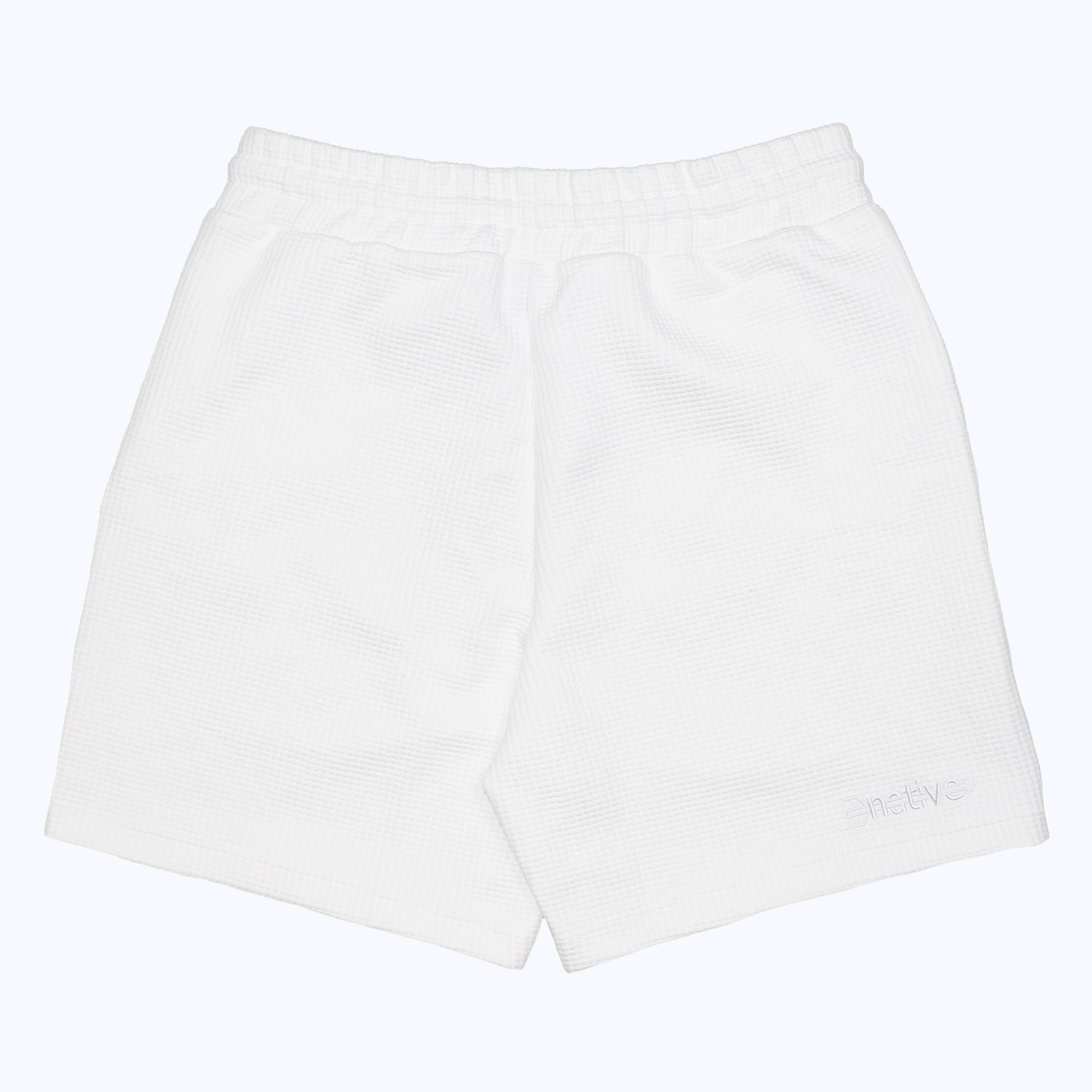 waffle shorts in whiteout – Native Language