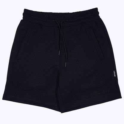 waffle shorts in midnight blue