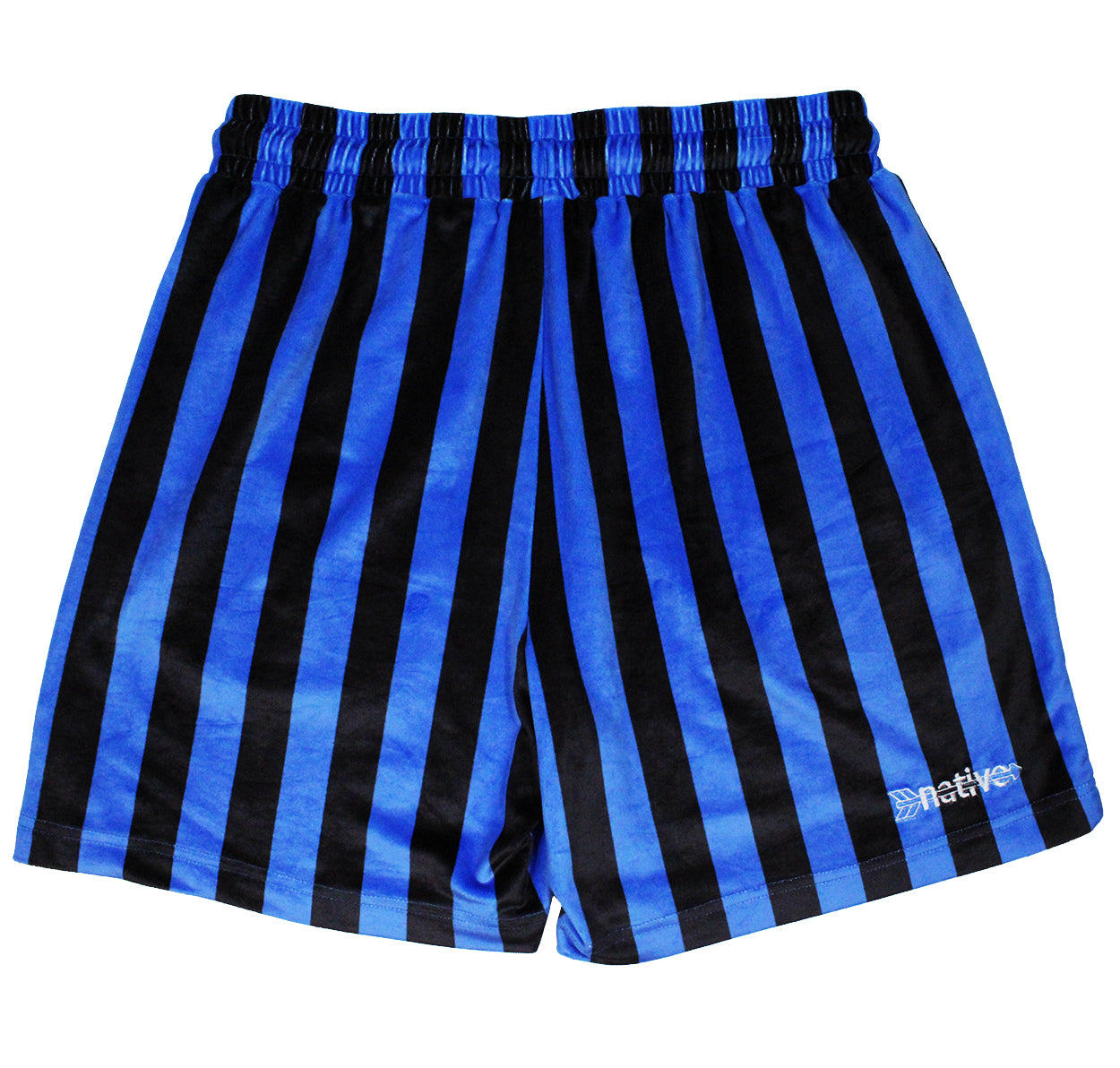 inter milan velour shorts (home)
