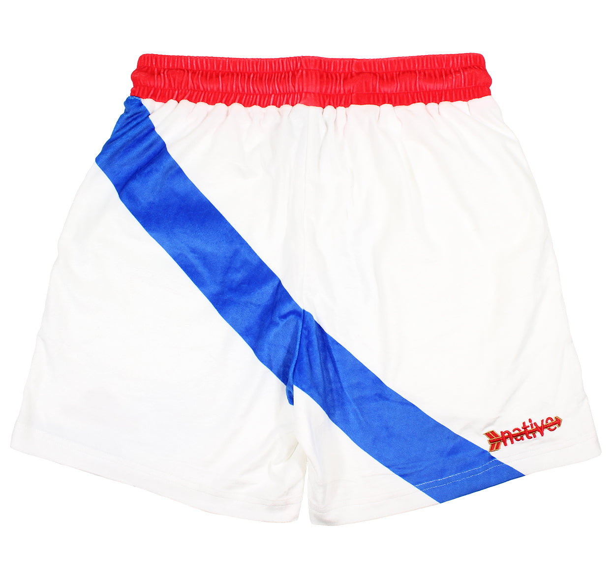 real madrid velour shorts in home