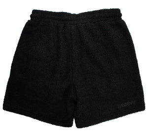 sherpa shorts in blackout