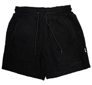 sherpa shorts in blackout