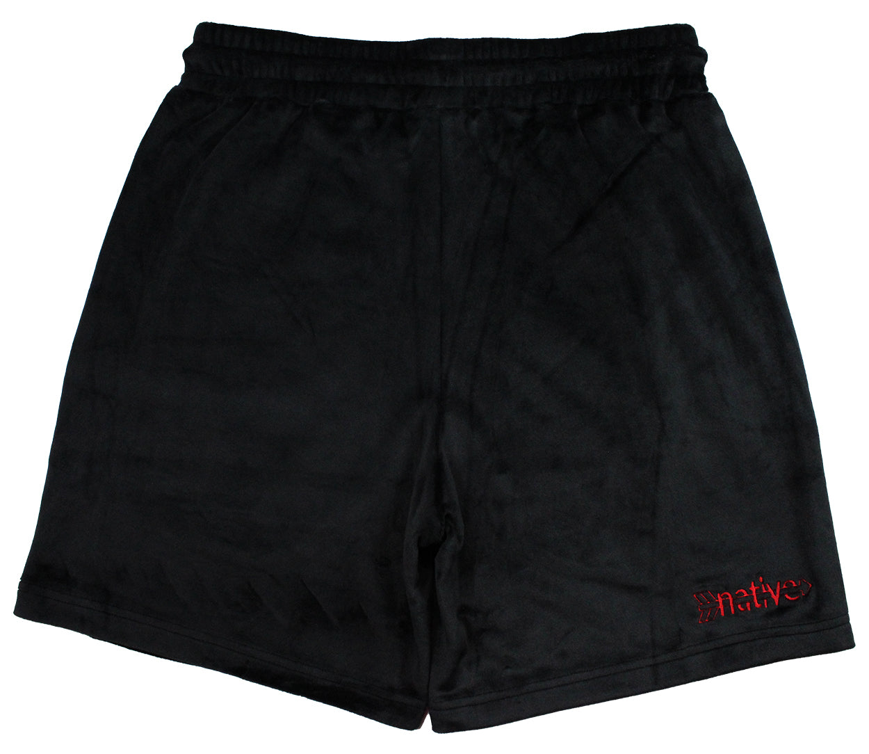 velour shorts in black with kilroys on kirkwood