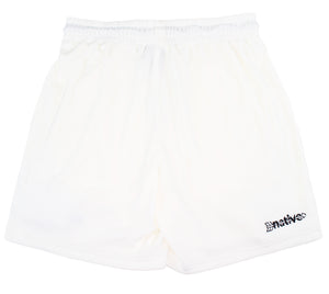 velour shorts in cocaine