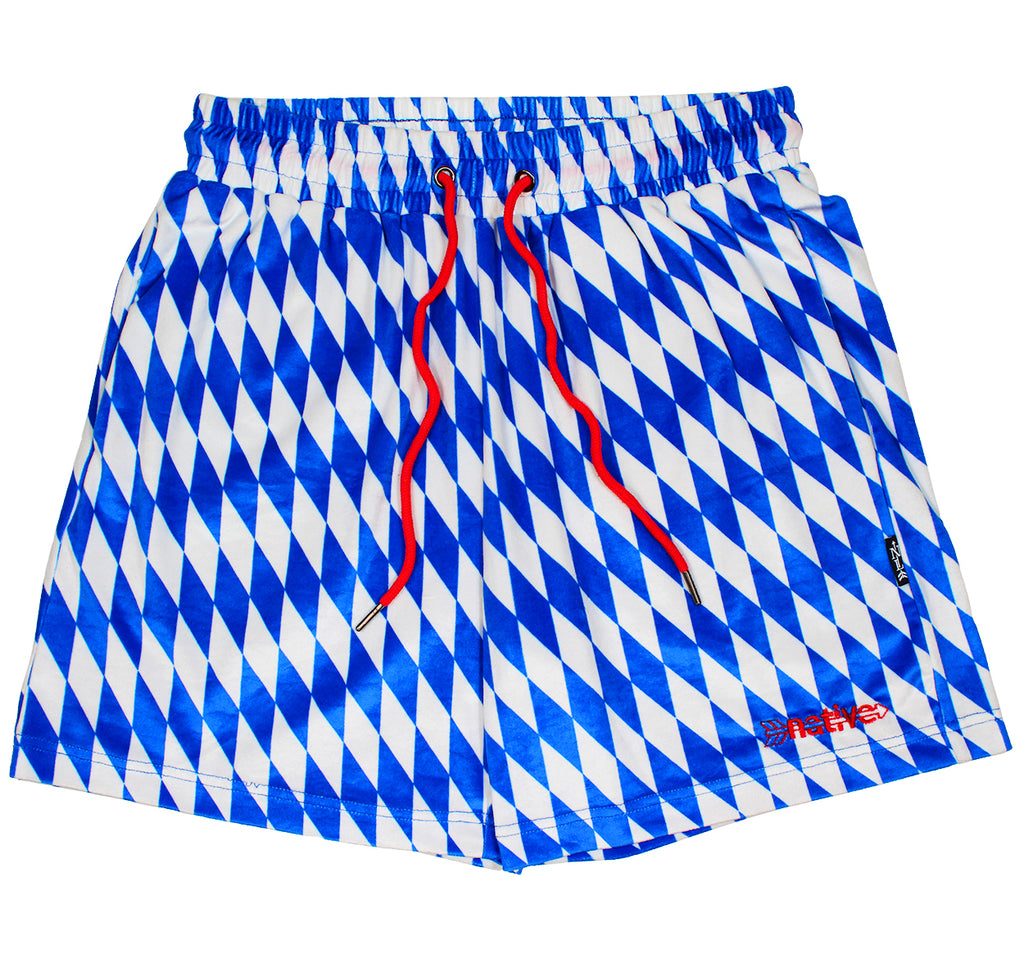 fc bayern velour shorts in home