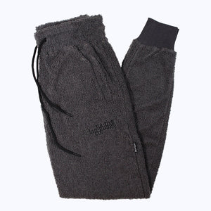 sherpa joggers in charcoal
