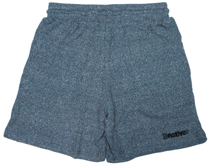corduroy knit shorts in blue