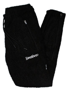 sherpa soccer sweats in black