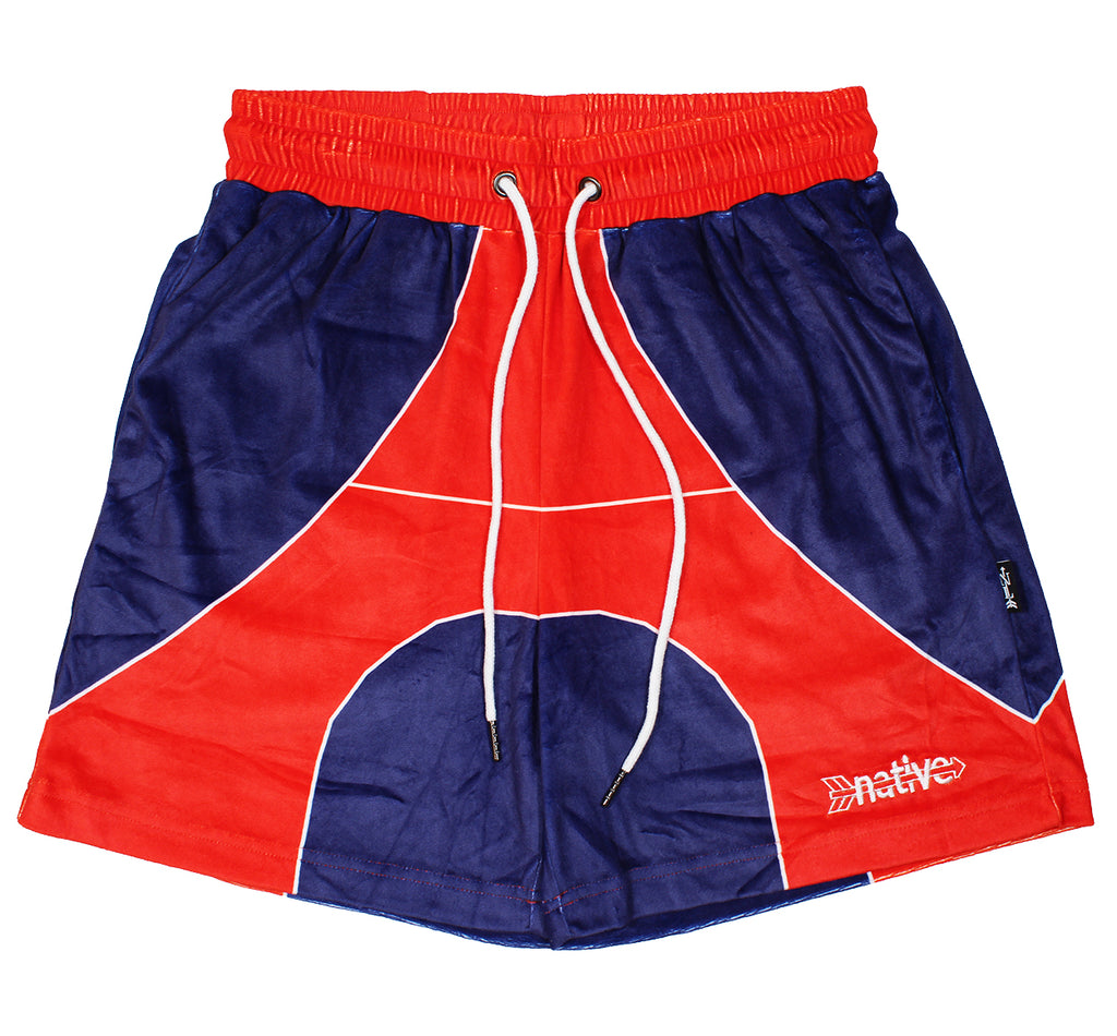psg velour shorts in home