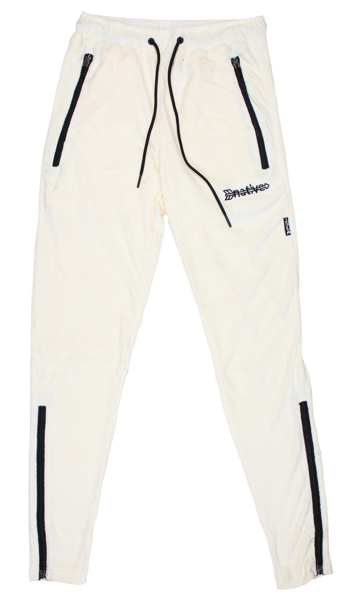 velour soccer sweats in vanilla