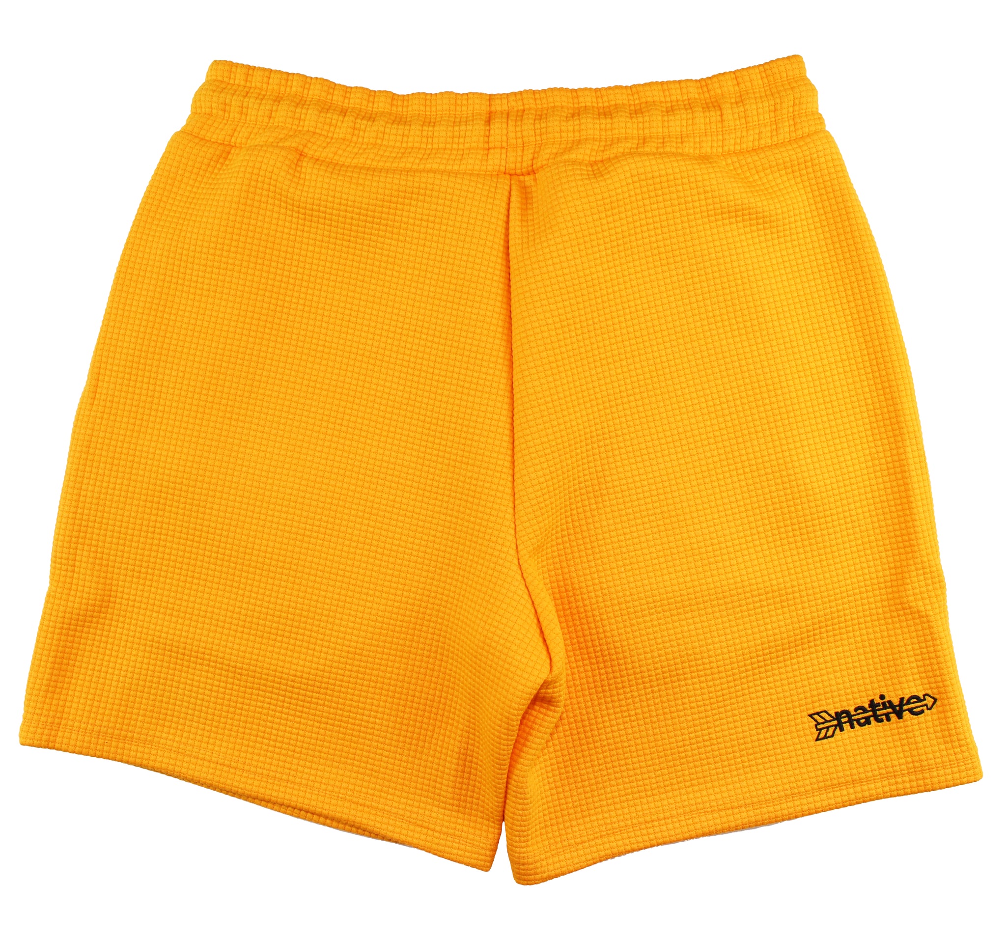 waffle shorts in daisy